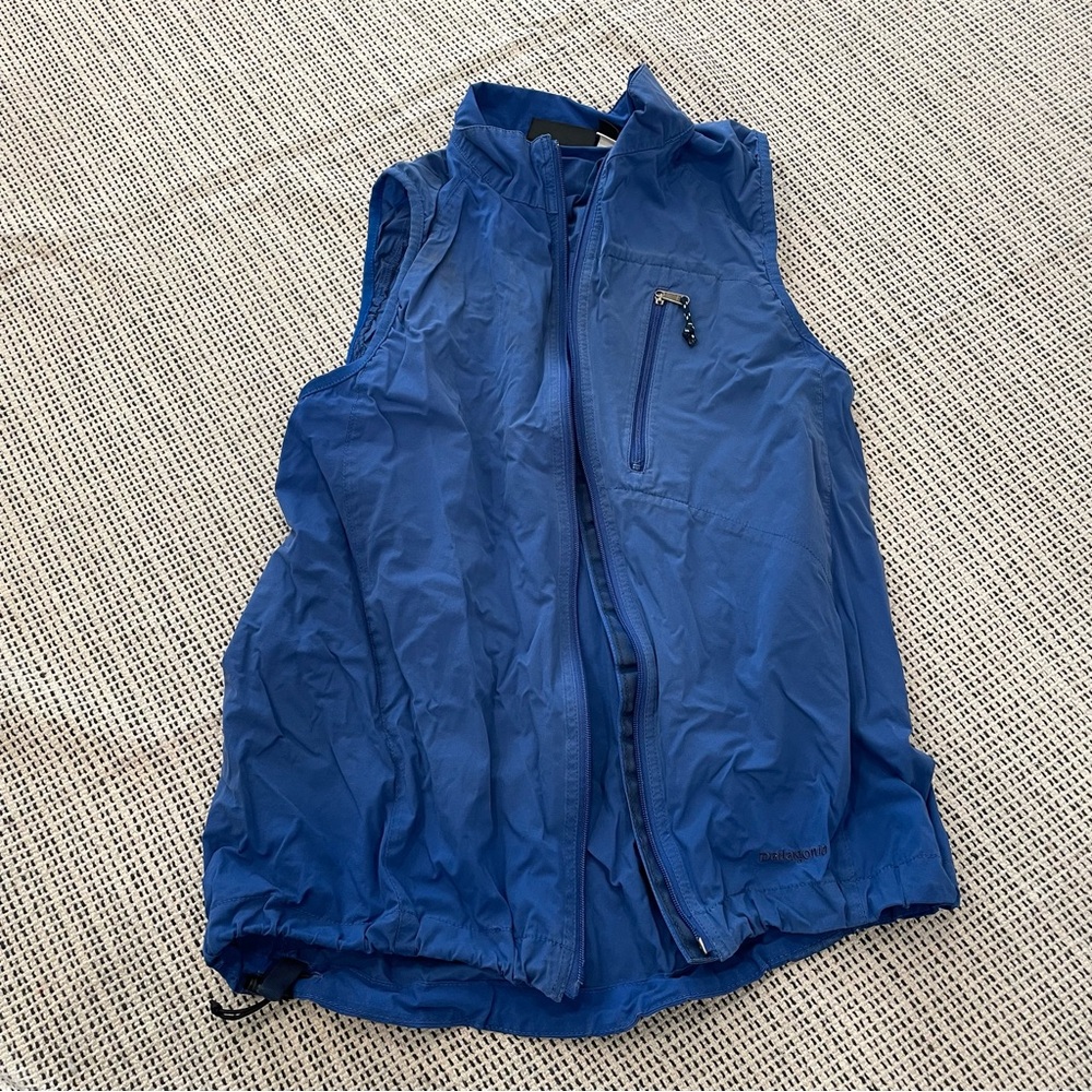 PATAGONIA Men's Houdini Vest Size 8 In Blue